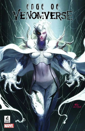 EDGE OF VENOMVERSE #1 INHYUK LEE EXCLUSIVE EMMA FROST VENOMIZED VENOM