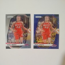 Sheryl Swoopes 2024 Panini Blue Velcity Prizm+Base #74 X2Cdz Hall Of Fame Comets