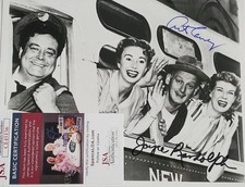 Art Carney & Joyce Randolph HONEYMOONERS signed 8x10 w/JSA COA # G01