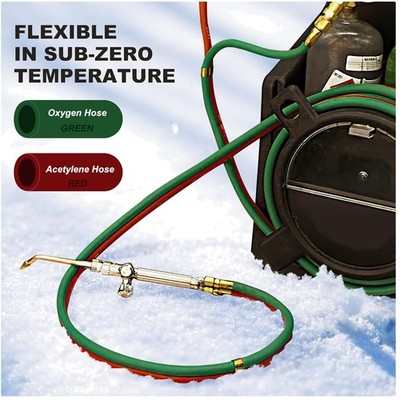 50ft Twin Welding Hose Set for Oxygen Acetylene
