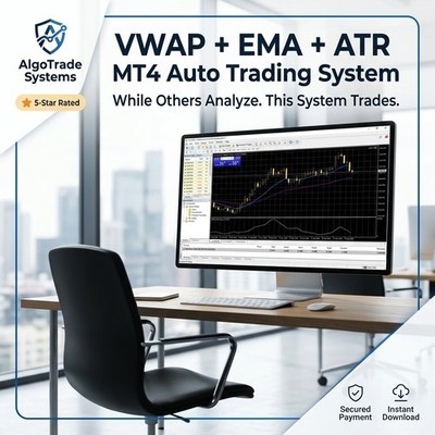 VWAP EMA ATR Expert Advisor MT4   Auto Trading Most Traders Use Wrong