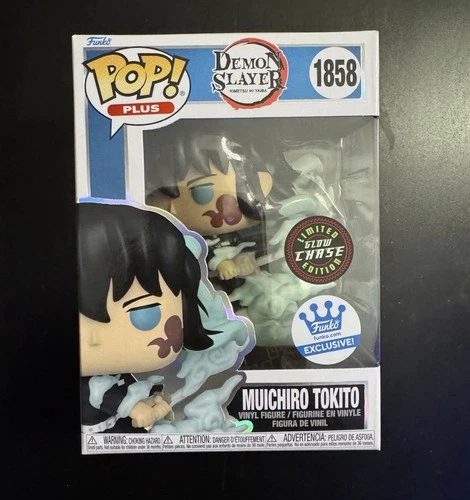 Funko Pop! Demon Slayer Muichiro Tokito Funko Shop Exclusive #1858 GITD Chase