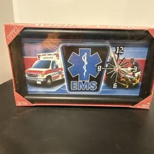 EMS Star of Life Clock by GTE | New in Box | Made in the USA