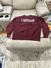 Vintage - Champion Reverse Weave - FORDHAM University - Crewneck Sweatshirt - XL