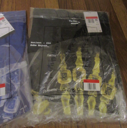 Nike Kobe Bryant X-Ray Tee T-Shirt Size Large White Purple Black Lot of 3 New - Picture 4 of 11