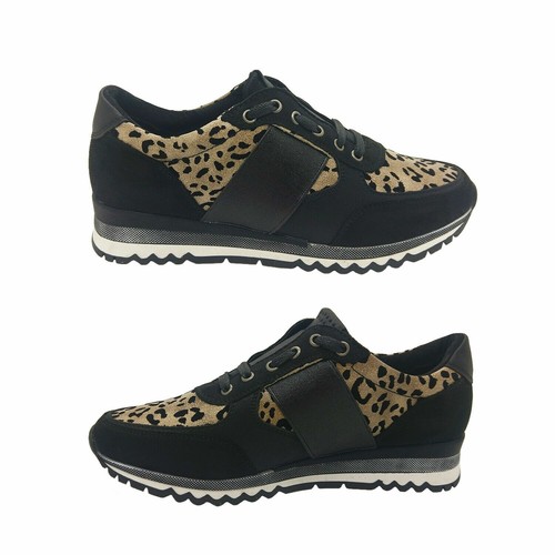 black leopard trainers