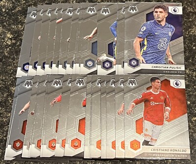 2021-22 Panini Mosaic Soccer Premier League Base Set  - Veterans & Rookies RC