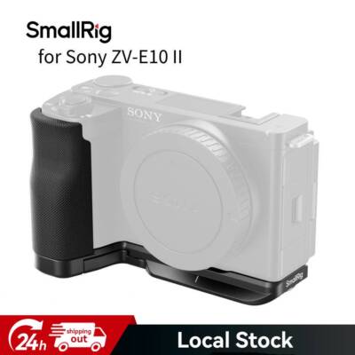 SmallRig ZV-E10 II L-förmige Platte mit Silikongriff, Handgriff für Sony ZV-E10