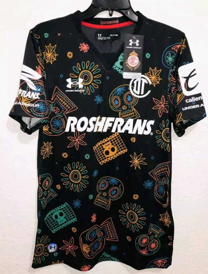Toluca FC Leo Fernandez Authentic Under Armour Jersey Small