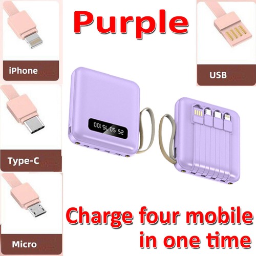 Power Bank 10000mAh Dual USB externer Akku tragbares Ladegerät für Handy - Bild 3 von 8