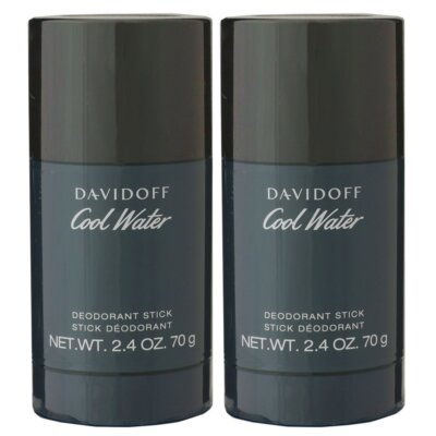 Davidoff Cool Water 2 x 70 gr Deostick Deodorant Stick Deo Stick Deodorant Set