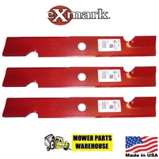 3 EXMARK MOWER HIGH LIFT BLADES 52" CUT 103-6402 103-6402-S TORO 109-6873-03