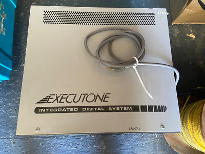 Executone 19200 IDS 108 Phone System w/ Power, Processor & Cards *Tested*