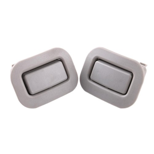 2x Rear Left & Right Seat Recliner Adjust Button Gray Fits For 09-13 Forester - Picture 4 of 8