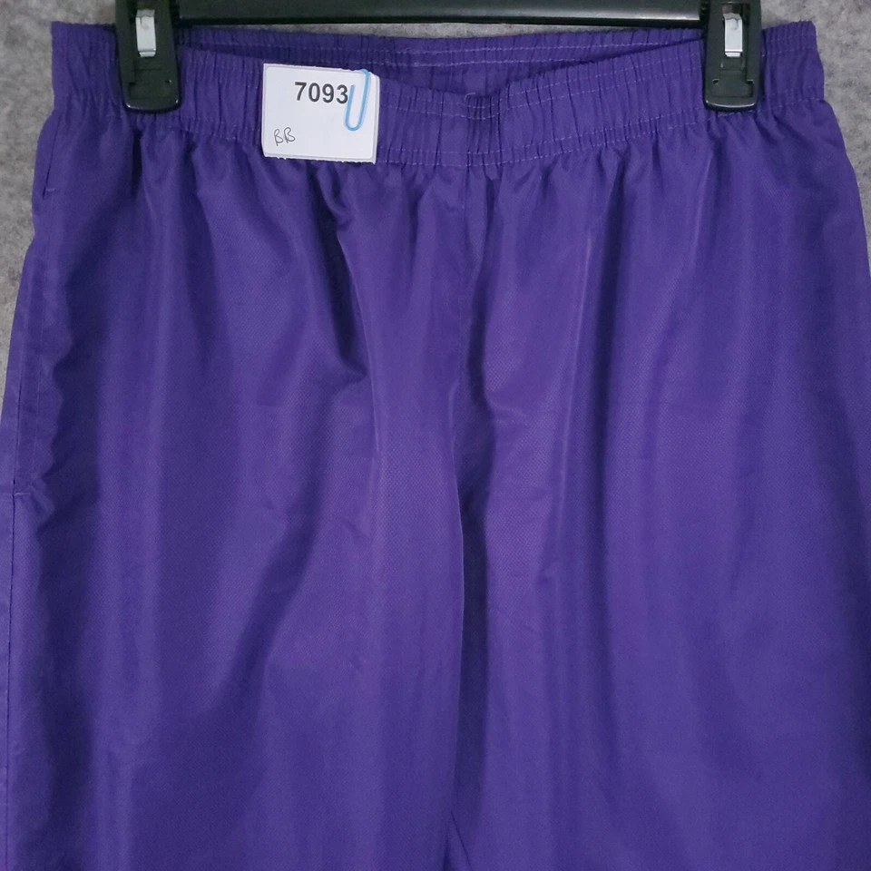 Augusta Sportswear Trackpants Womens Medium Purple Polyester Lined Elastic Waist - Image 4 of 4