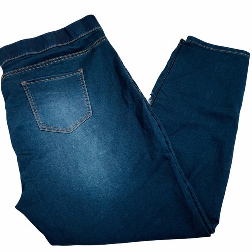 Avenue Blue Denim High Rise Tummy 