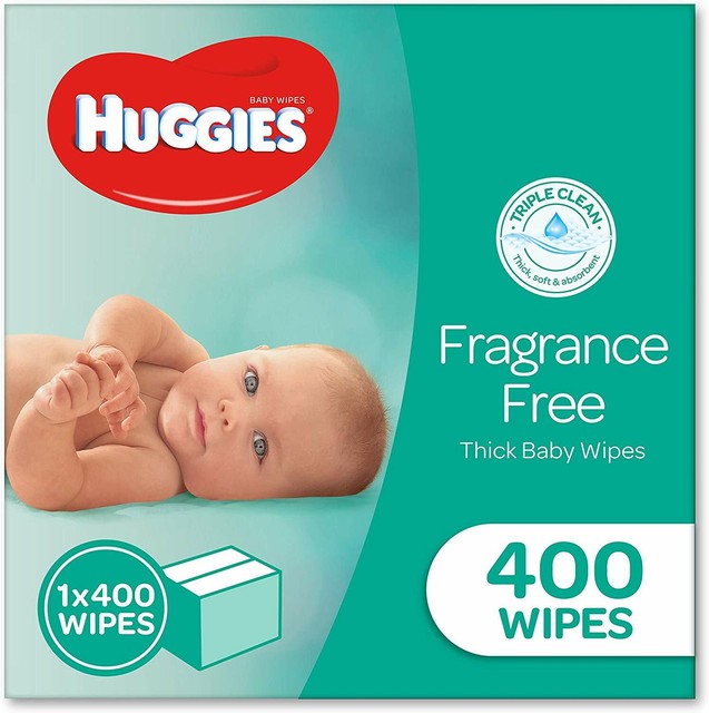 huggies coconut oil wipes 400