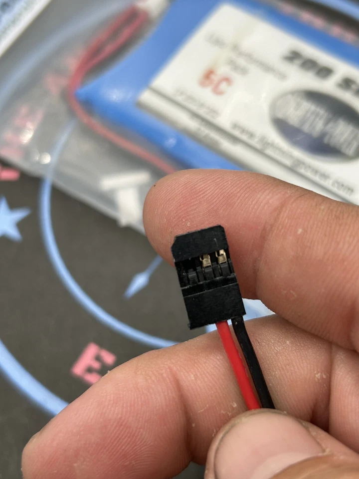 Lightning Power. Serie 200, 2500mAH. 7.4V. 2S1P. 5C. Batería Receptor Li-Po Foto 3 de 3