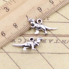20x12mm 30pcs Tibetan Silver Color Dinosaur Pendants Jewelry Making EF3695