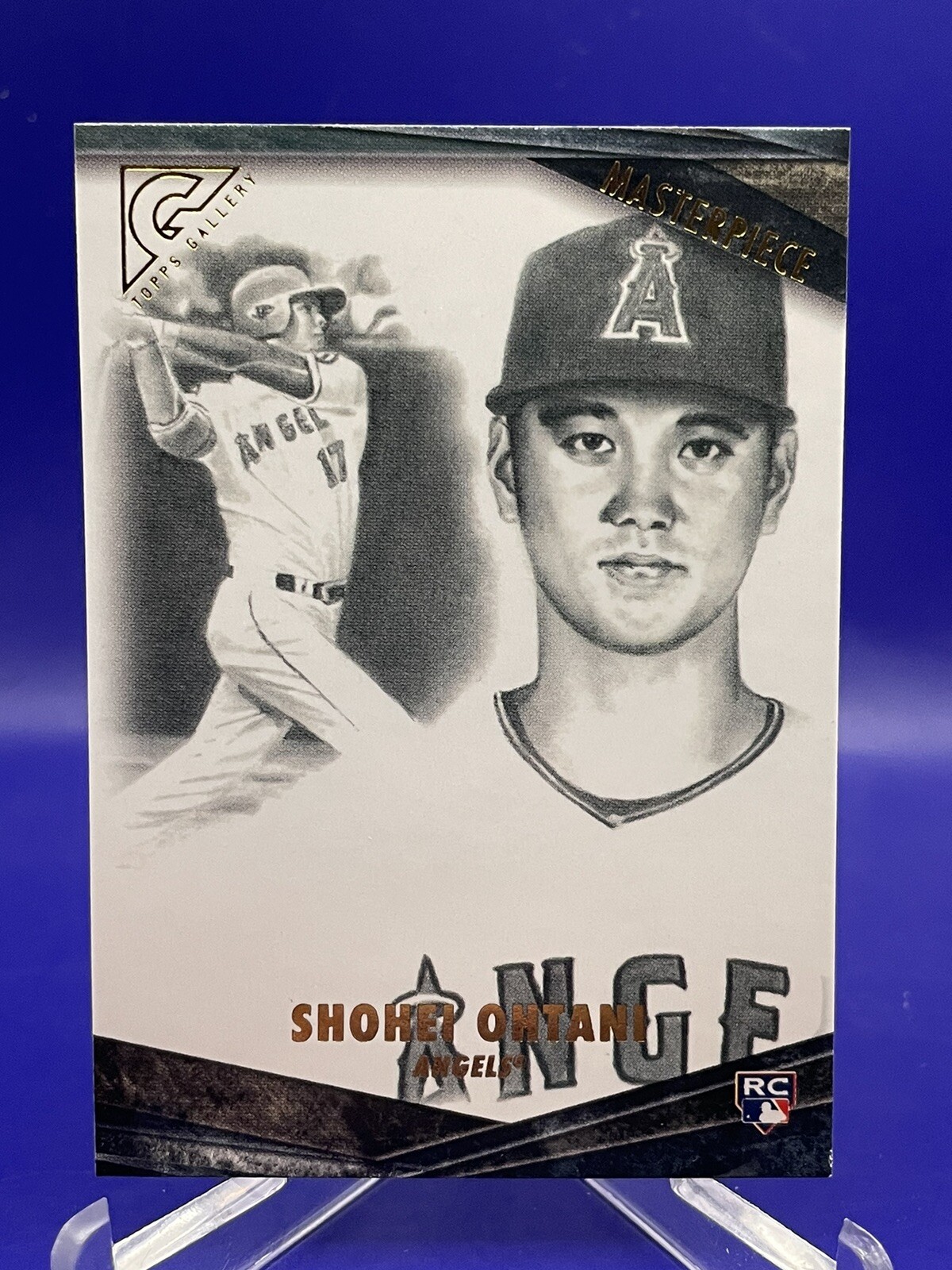 SHOHEI OHTANI 2018 TOPPS GALLERY MASTERPIECE ROOKIE RC #M30 ANGELS
