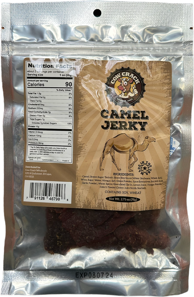 Cow Crack Camel Jerky 2.75 oz eBay
