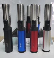 Zico MT-53 Cigar Pen Torch Adjustable Flame Windproof Butane Refillable Lighter