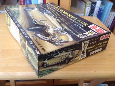 Jo-Han 1:25 1934 Mercedes-Benz 500K, Vintage Model Car Kit GC 234