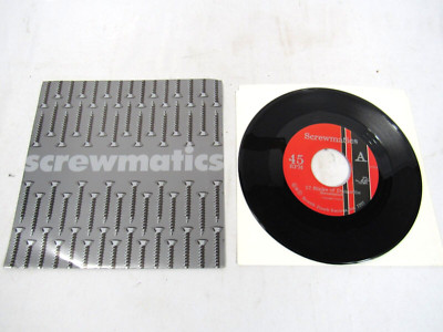 Screwmatics - Twelve Sticks Of Dynamite 1997 Vinyl 7'' Record ( P034 ) Punk Rock