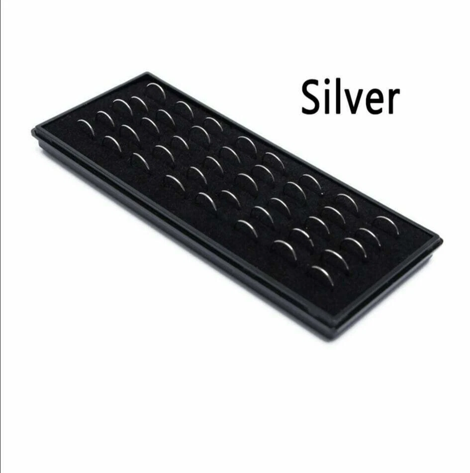 10 PCS NASO ANELLO ORECCHINO CARTILAGINE TRAGUS CAPEZZOLO CERCHIO PIERCING - Immagine 3 di 3