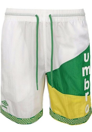 UMBRO Premier Soccer Nylon Shorts White 