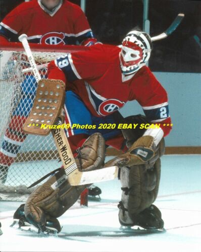 KEN DRYDEN #29 Defends NET 11x14 Foto MONTREAL CANADIENS HOF GOALIE GRANDE WoW - Foto 1 di 1