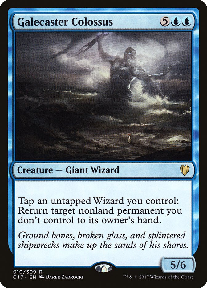 MTG Galecaster Colossus  - Commander 2017 #010