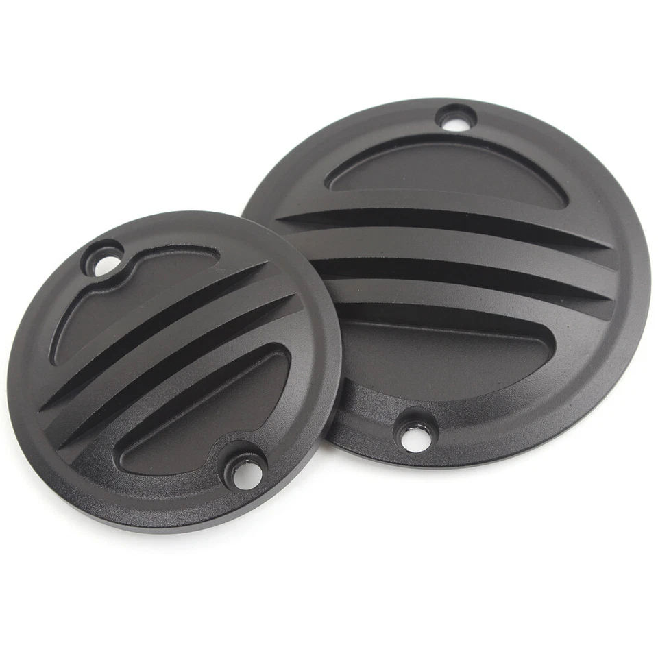 Kit de cubierta de inspección ACG puntos de embrague de motor negro para Triumph Bonneville T120 Foto 3 de 4