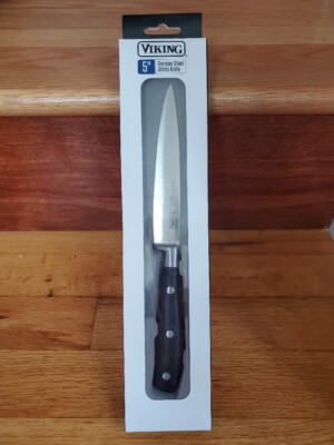 Viking German Steel Utility Knife 5 inch, High Quality Kitchen Knife New in Box