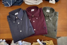 Brooks Brothers  Mens NON-IRON Oxford Long Sleeve Shirt (Regent Fit)