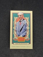 2013 Panini Golden Age Mini Carolina Brights Green Back #6 Henry Ford ^ni