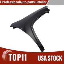 Black Fender Front Right Passenger Side Compatible With 2019-2023 Jeep Cherokee