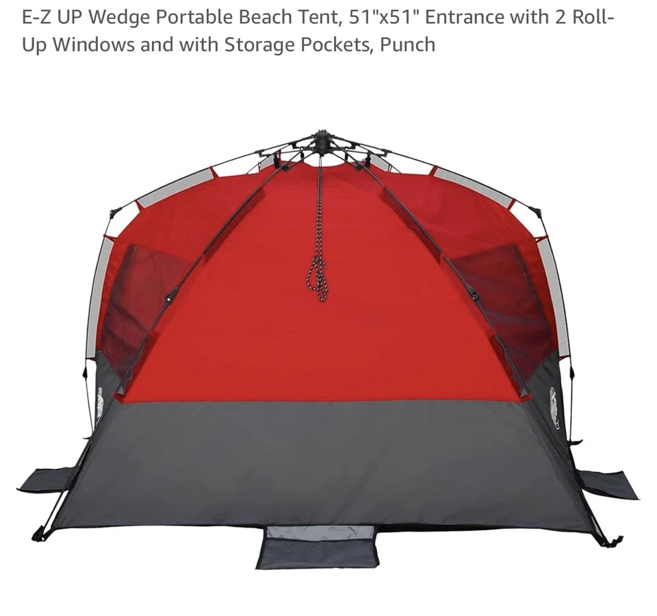 Toldo de tienda emergente Ezup Beach Wedge WT8SP nuevo Foto 4 de 4