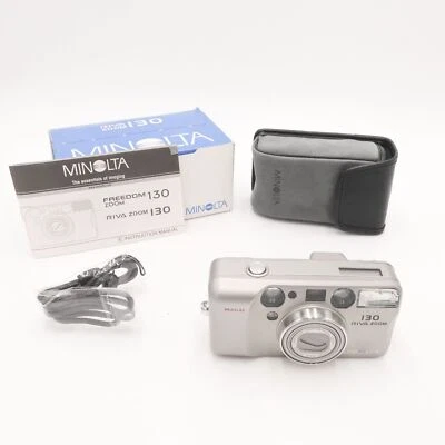 Minolta Riva Zoom 130 35mm Compact Point & Click Film Camera - New NOS CAM6694