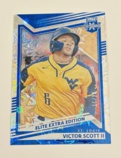 Victor Scott II - Jersey Match 11/20 - 2022 Panini Elite Extra FOTL Blue