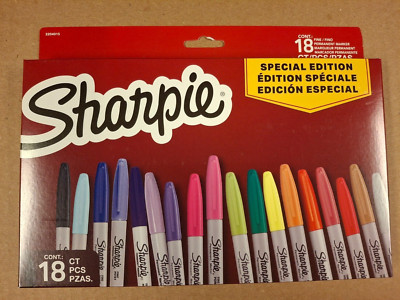 Sharpie Special Edition 18 Count Fine Point Permanent Markers 2204015 New