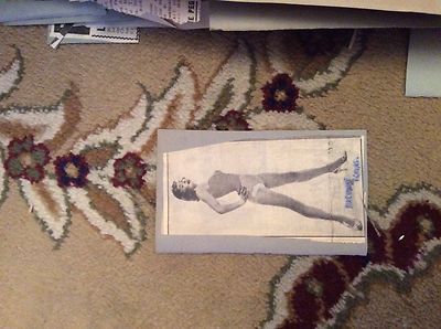 m57b ephemera 50er Jahre Bild Modell Marianne Baums Pose