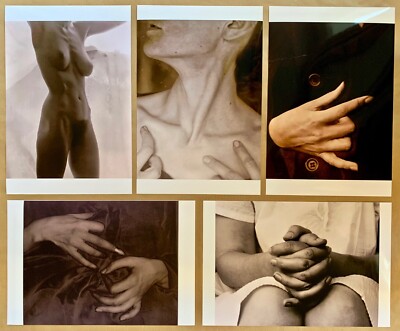   STARKE PRÄSENZ - ENTHÜLLTE INTIMITÄT Konvolut 5 Kunstfotografien - O Keeff