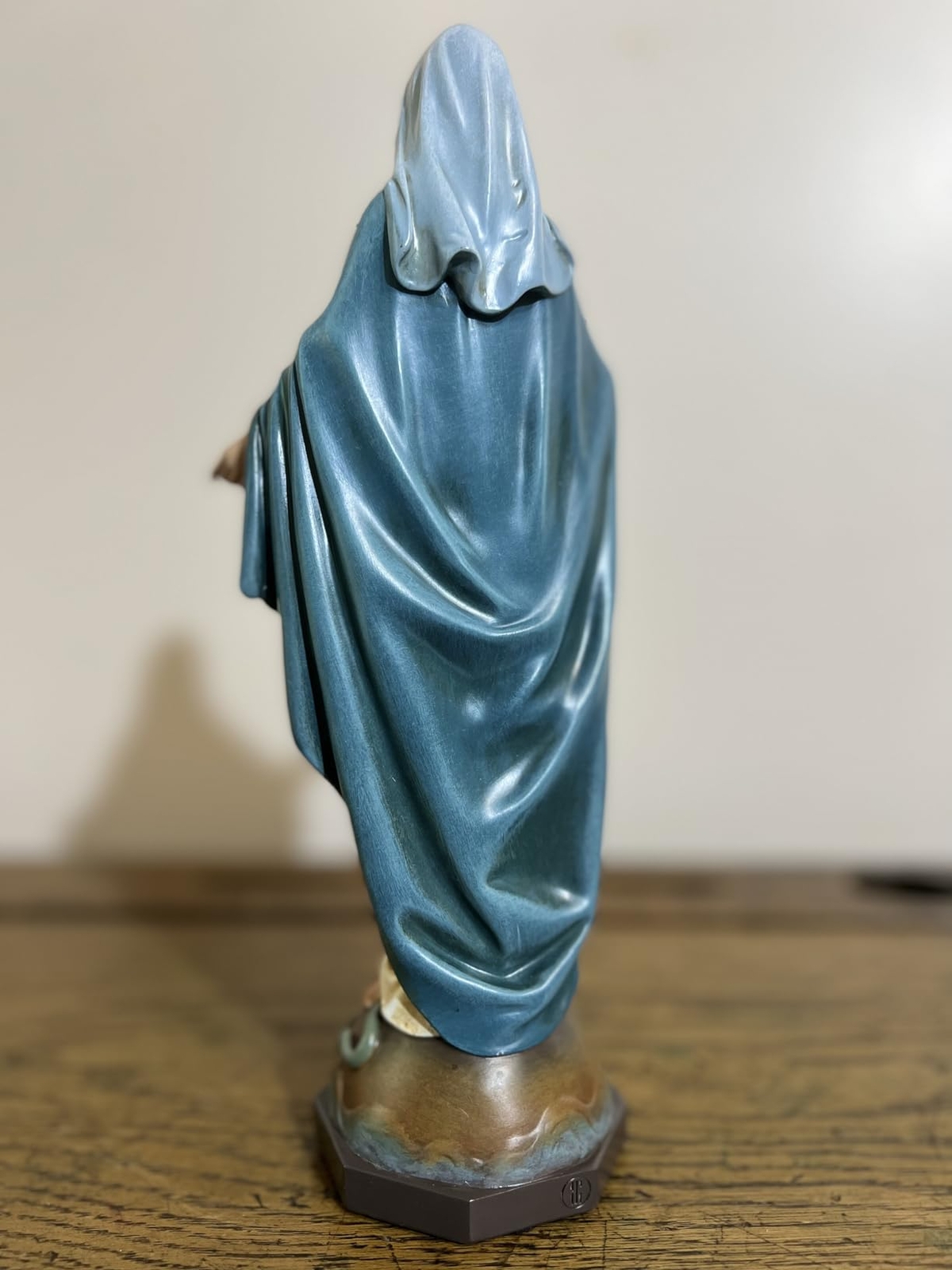 BC Catholic Our Lady of Grace Statue. Holy Mother Virgin Mary Figure ...
