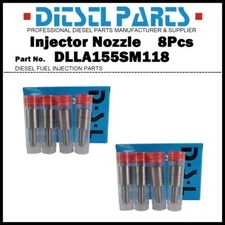 8Pcs Fuel Injector Nozzle Tips DLLA155SM118 105025-1180 for Hyundai HD250 D8AX