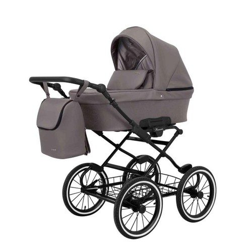 KUNERT ROMANTIC RETRO PRAM 2in1 3in1 CARRYCOT + PUSHCHAIR + CAR SEAT + ISOFIX - Picture 47 of 76