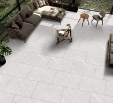 Universal Paving Himalayan White 20mm Outdoor Vitrified Porcelain Slabs 90x60