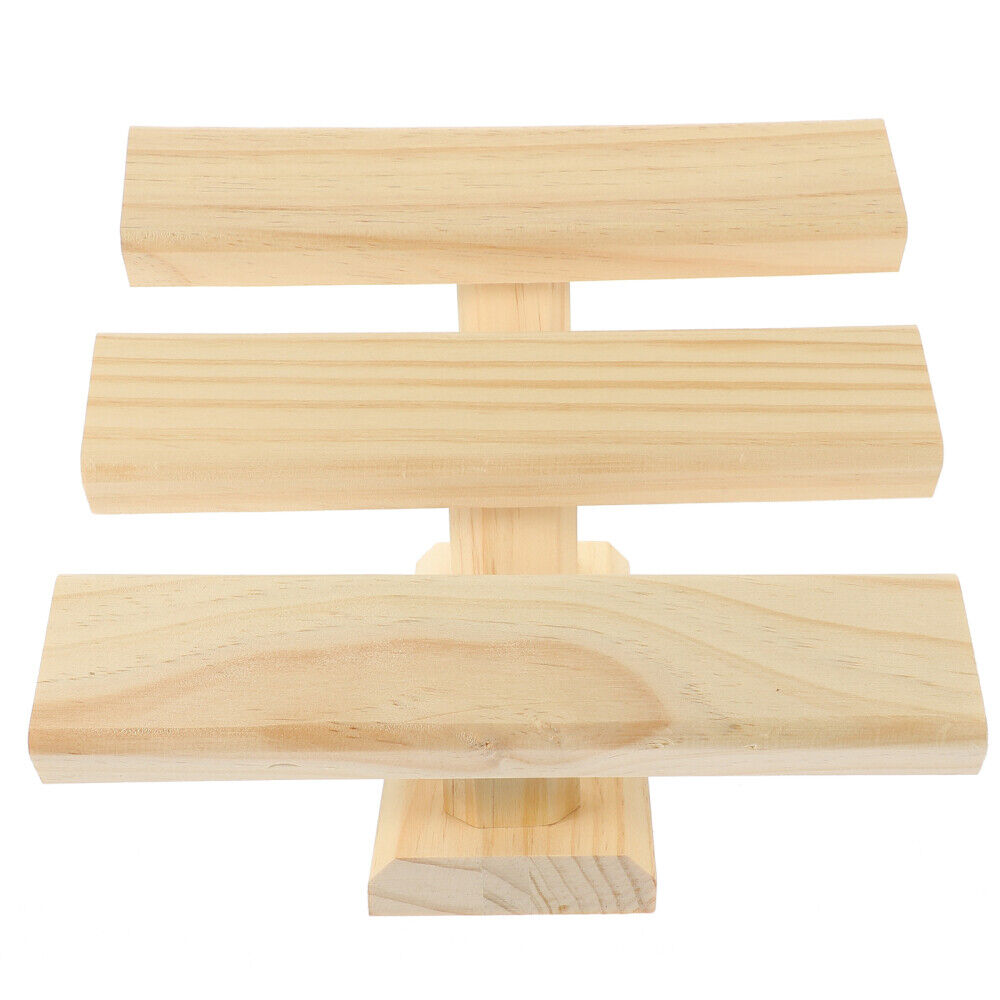 Hand Chain Bracelet Wooden Display Stand Stable Jewelry Holder Household