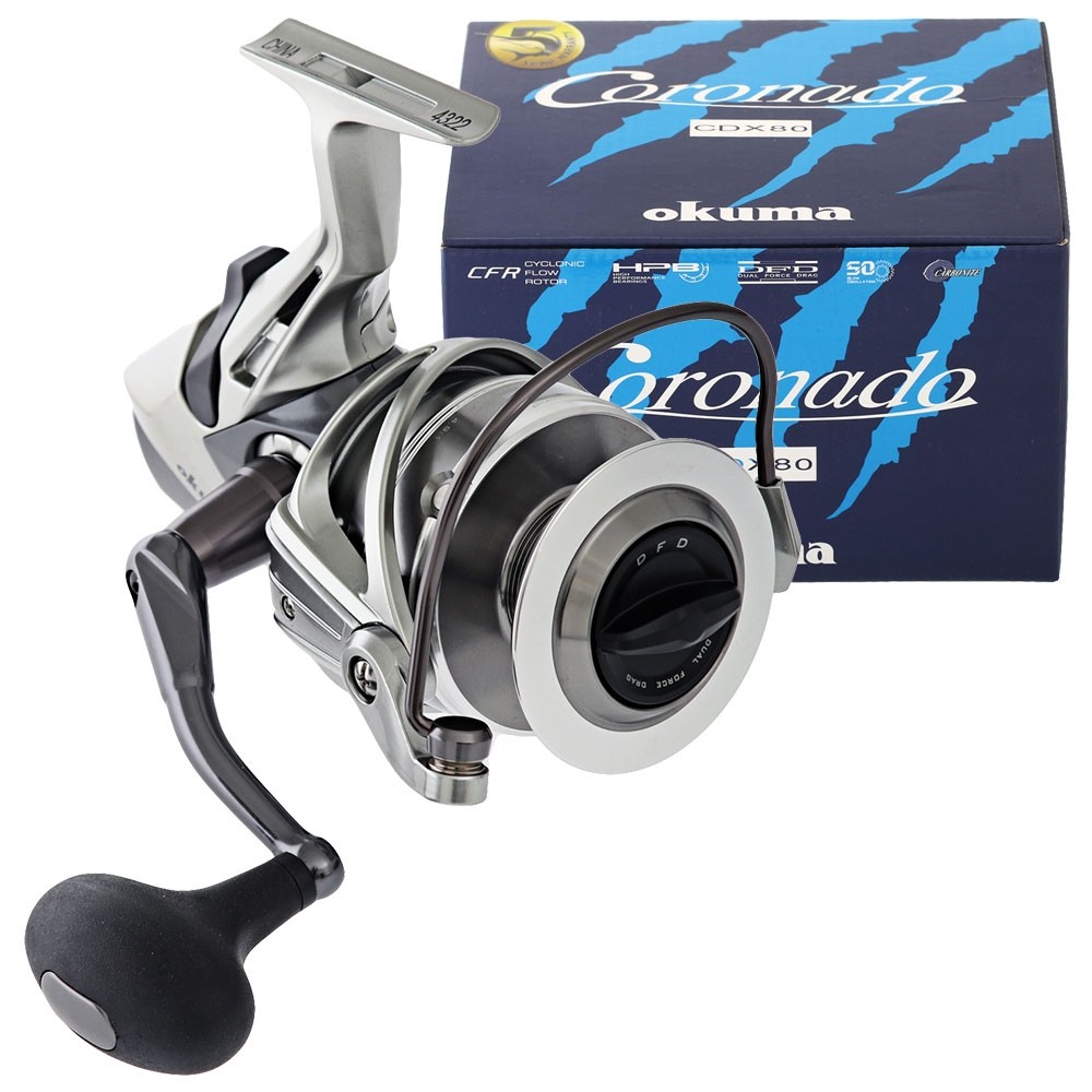 Okuma Coronado CDX Baitfeeder Spinning Left/Right Hand