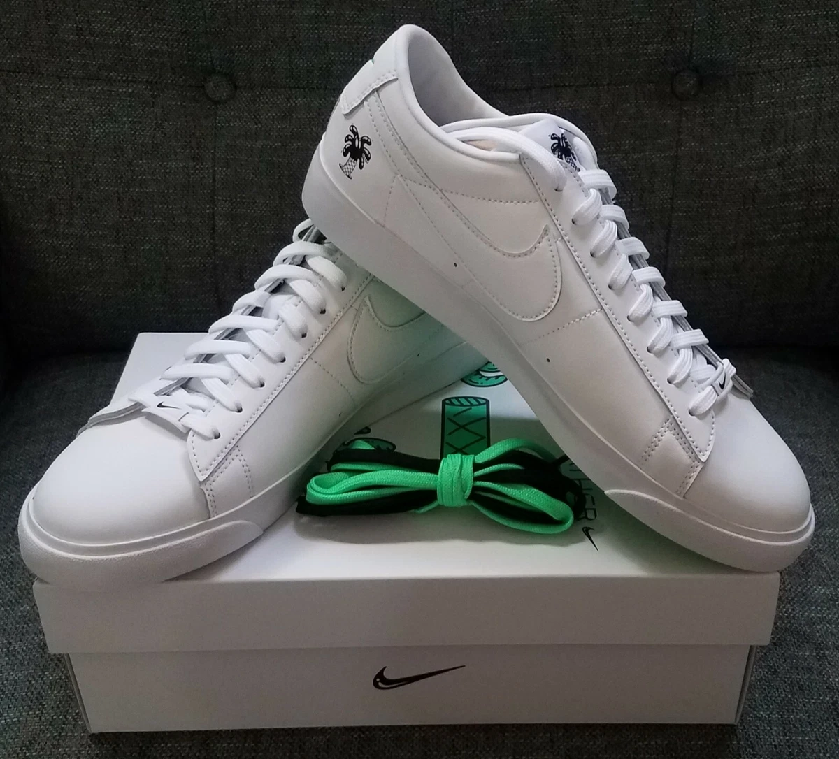 Beperken herten liefde Nike Blazer Low Flyleather QS Steve Harrington 2019 US 10 New | eBay